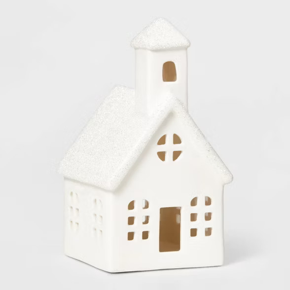 Ceramic Church Decorative Figurine White - Wondershop™ | Target