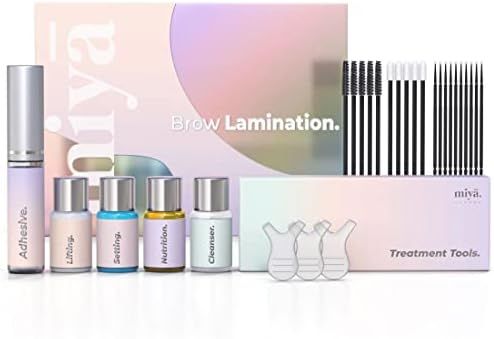 MIYA LASH | Brow Lamination Kit | Professional Eyebrow Lamination with Keratin | DIY Eyebrow Lift... | Amazon (US)