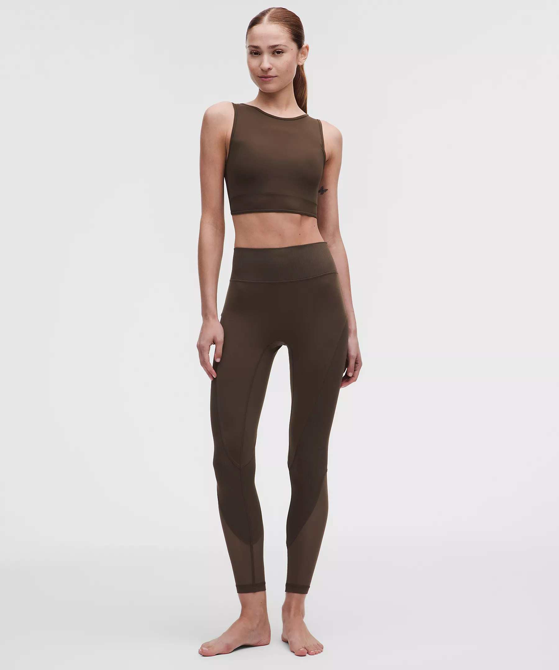 Nulu and Mesh No Line High-Rise Studio Tight 25" | Lululemon (US)