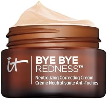 IT Cosmetics Bye Bye Redness Full Coverage Color Correcting Cream - Redness Neutralizing Tinted F... | Amazon (US)