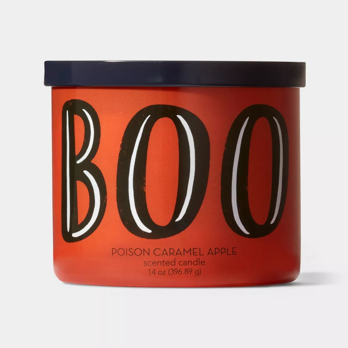 14oz Poison Carmel Apple Boo Halloween Jar Candle with Lid Off-White - Hyde & EEK! Boutique™ | Target