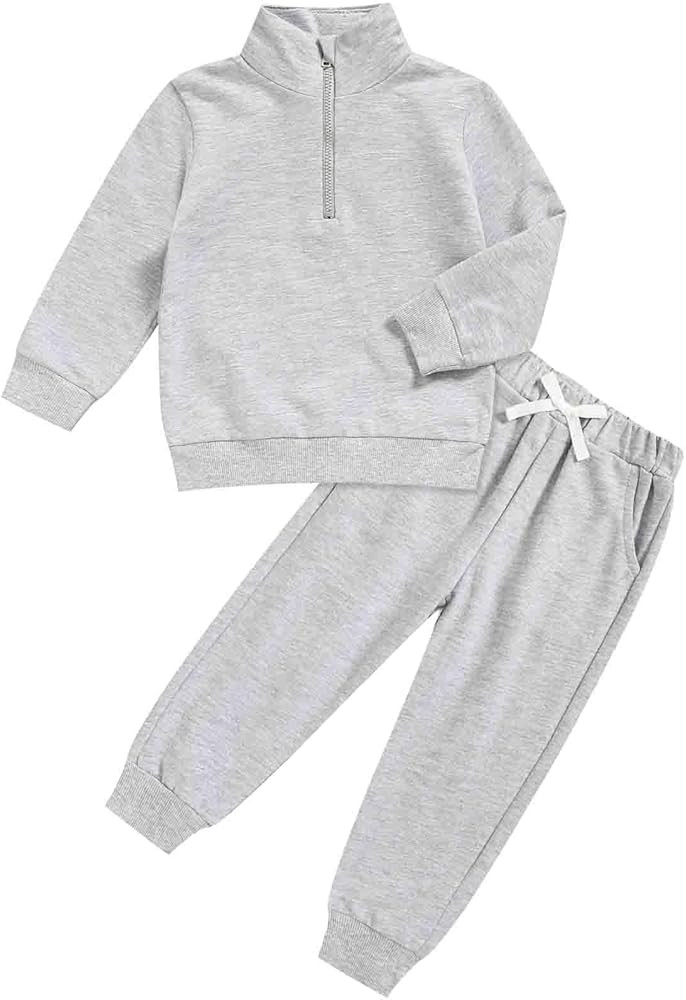 Amazon.com: GRNSHTS Toddler Matching Outfits Boy and Girl Fall Clothes Baby Long Sleeve Winter Sw... | Amazon (US)
