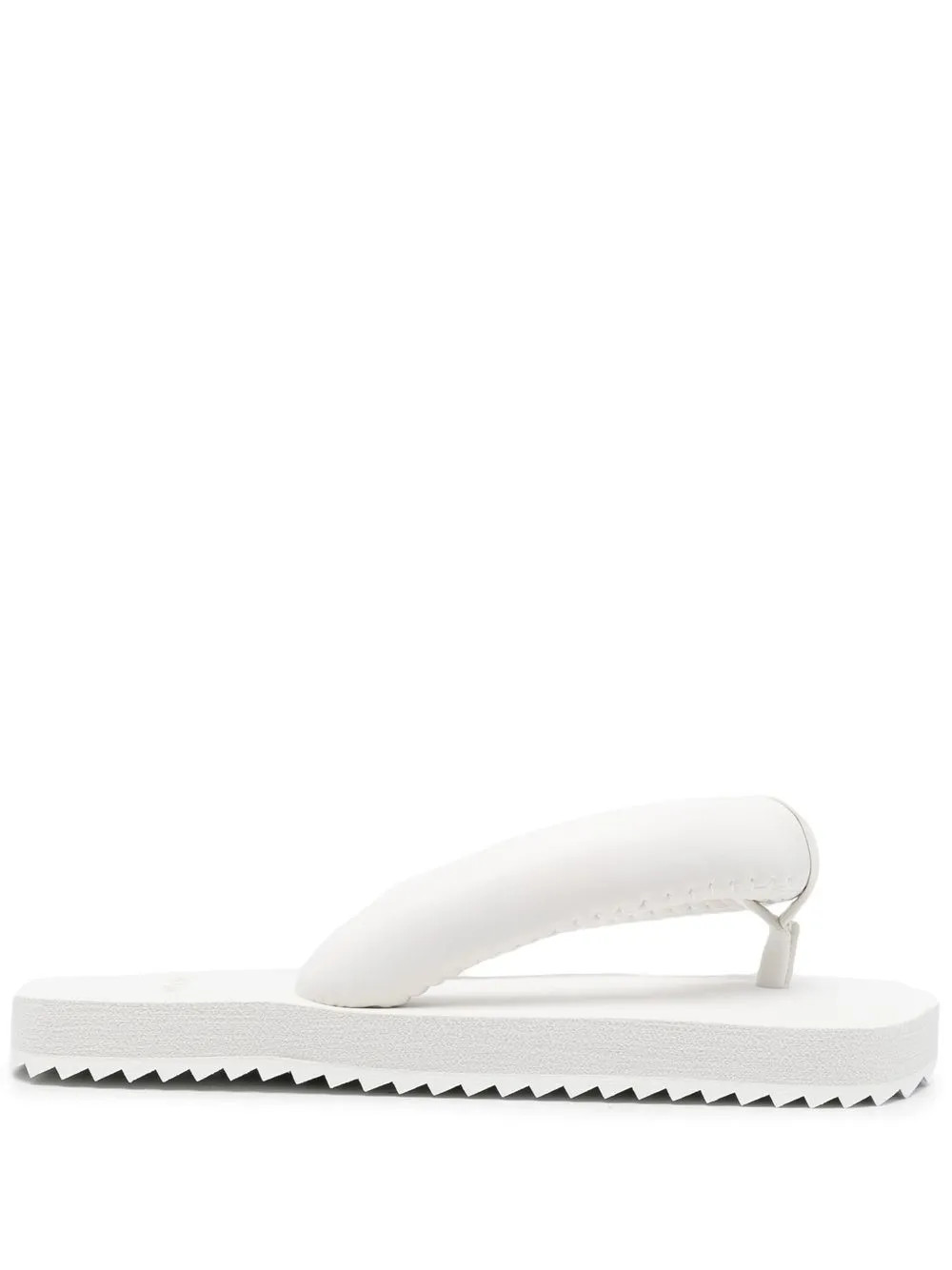 YUME YUME tube flip flops - White | Farfetch Global