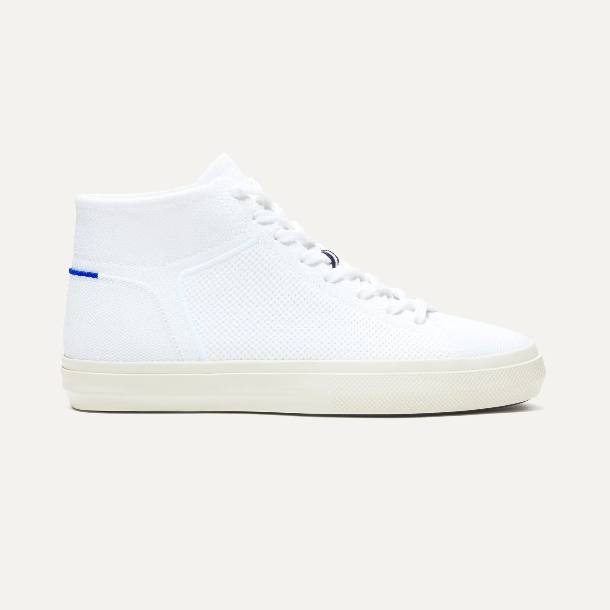 The Men's High Top Sneaker in Bright White | Rothy's | Rothy's