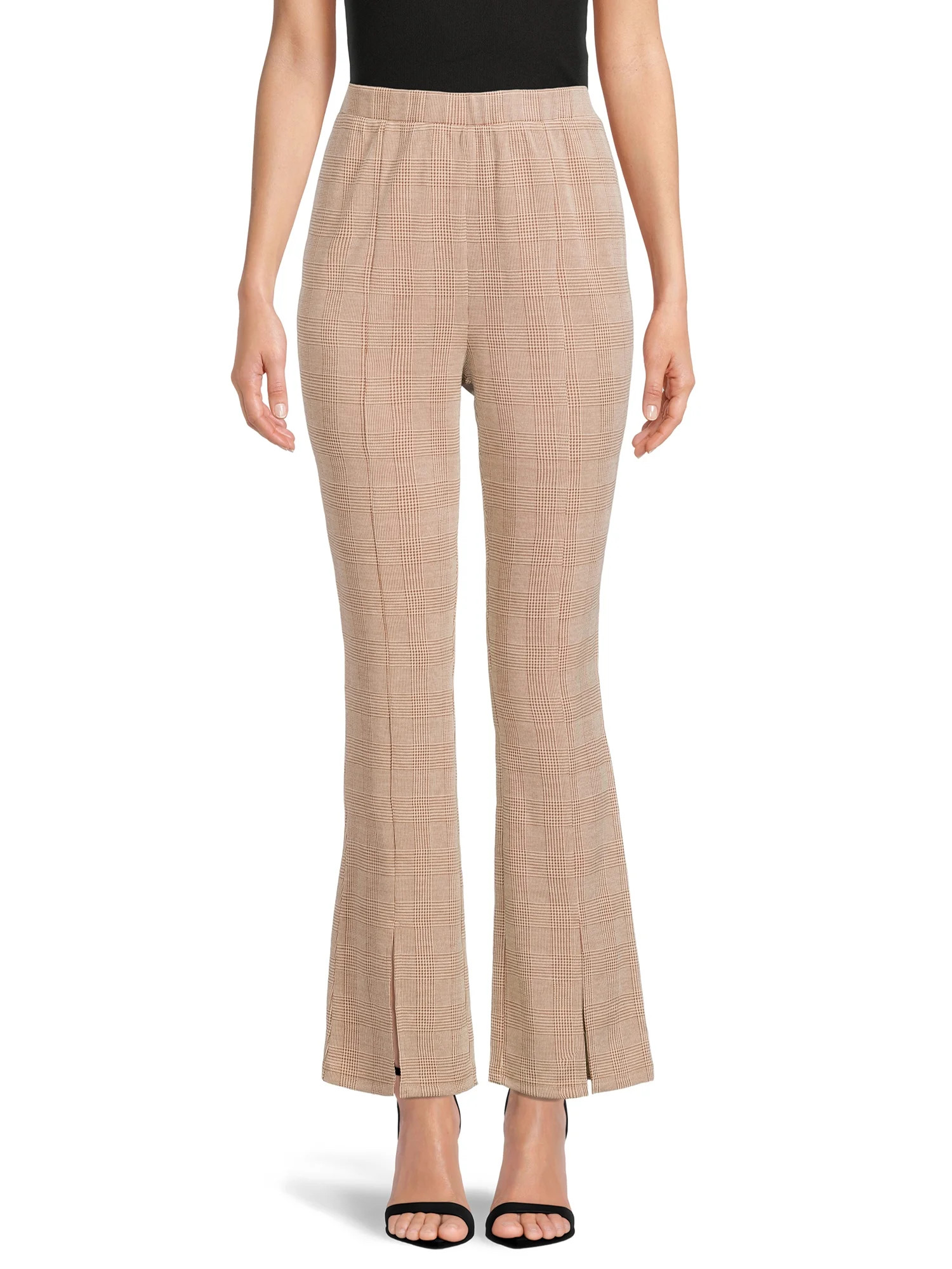 Kendall + Kylie Juniors Front Slit Boot Cut Pants - Walmart.com | Walmart (US)