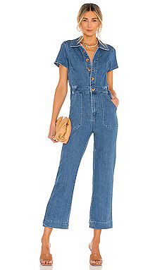 Show Me Your Mumu Emery Jumpsuit in French Blue from Revolve.com | Revolve Clothing (Global)