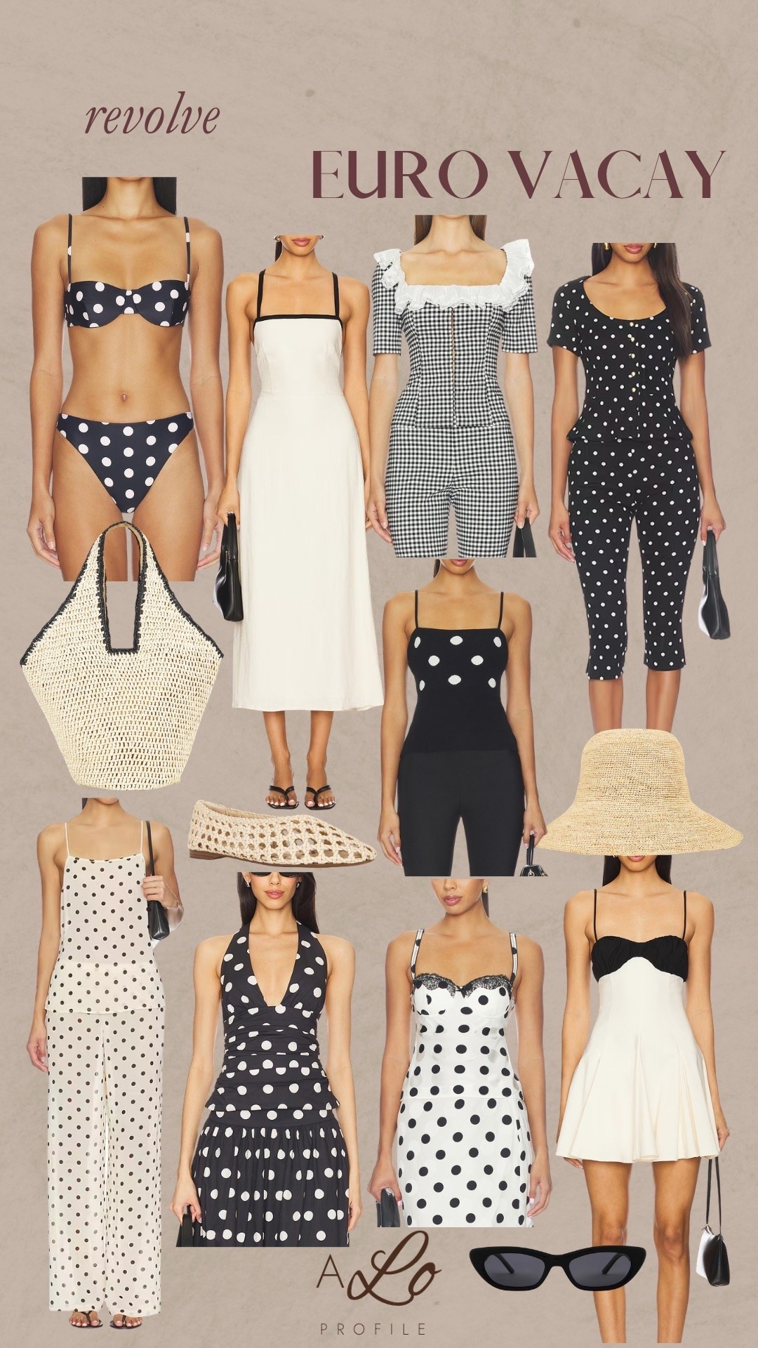 Revolve summer vacay outfits!