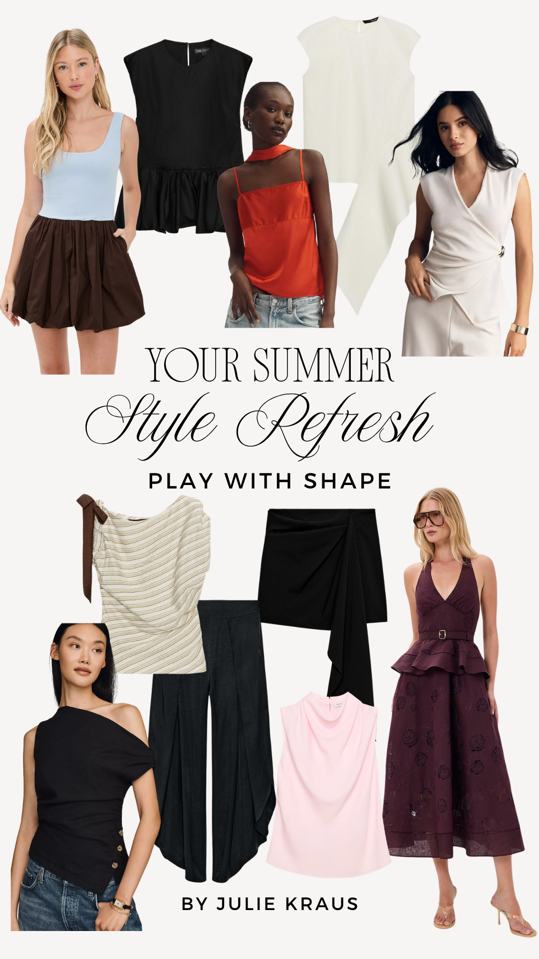 Playing with shape is one of the most powerful styling tools you have. A different silhouette can completely change how an outfit feels. Stylist Picks • Outfit Silhouettes • Modern Shape • Elevated Style 

 #LTKSeasonal #LTKOver40
