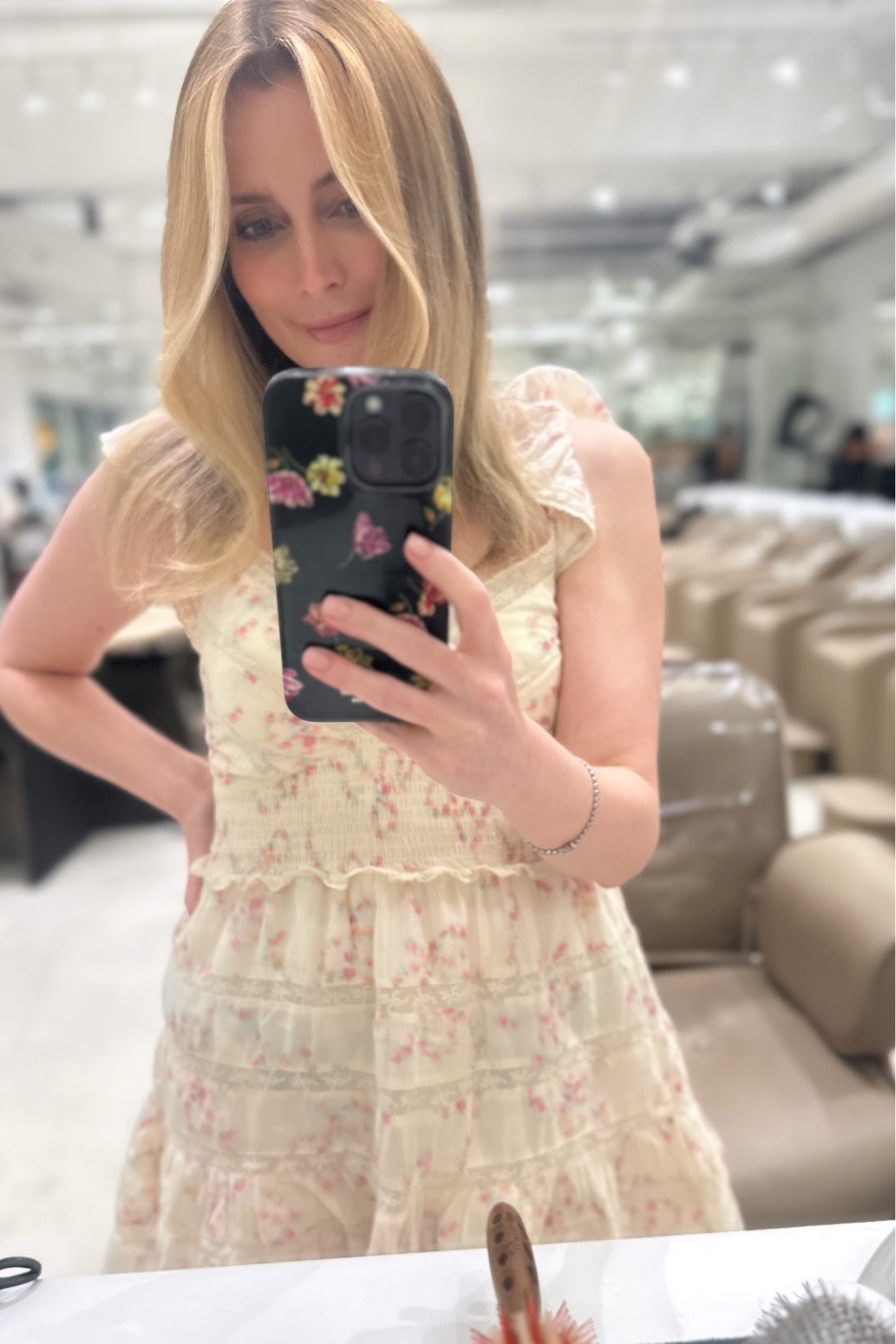 Always feel so comfy and classic and feminine and myself in my Loveshackfancy🤍 the lace in lays and fabric and detailing on this one are especially delicate✨ #Loveshackfancy #daydress #everydaydresses 

#LTKPetite #LTKSeasonal #LTKBump