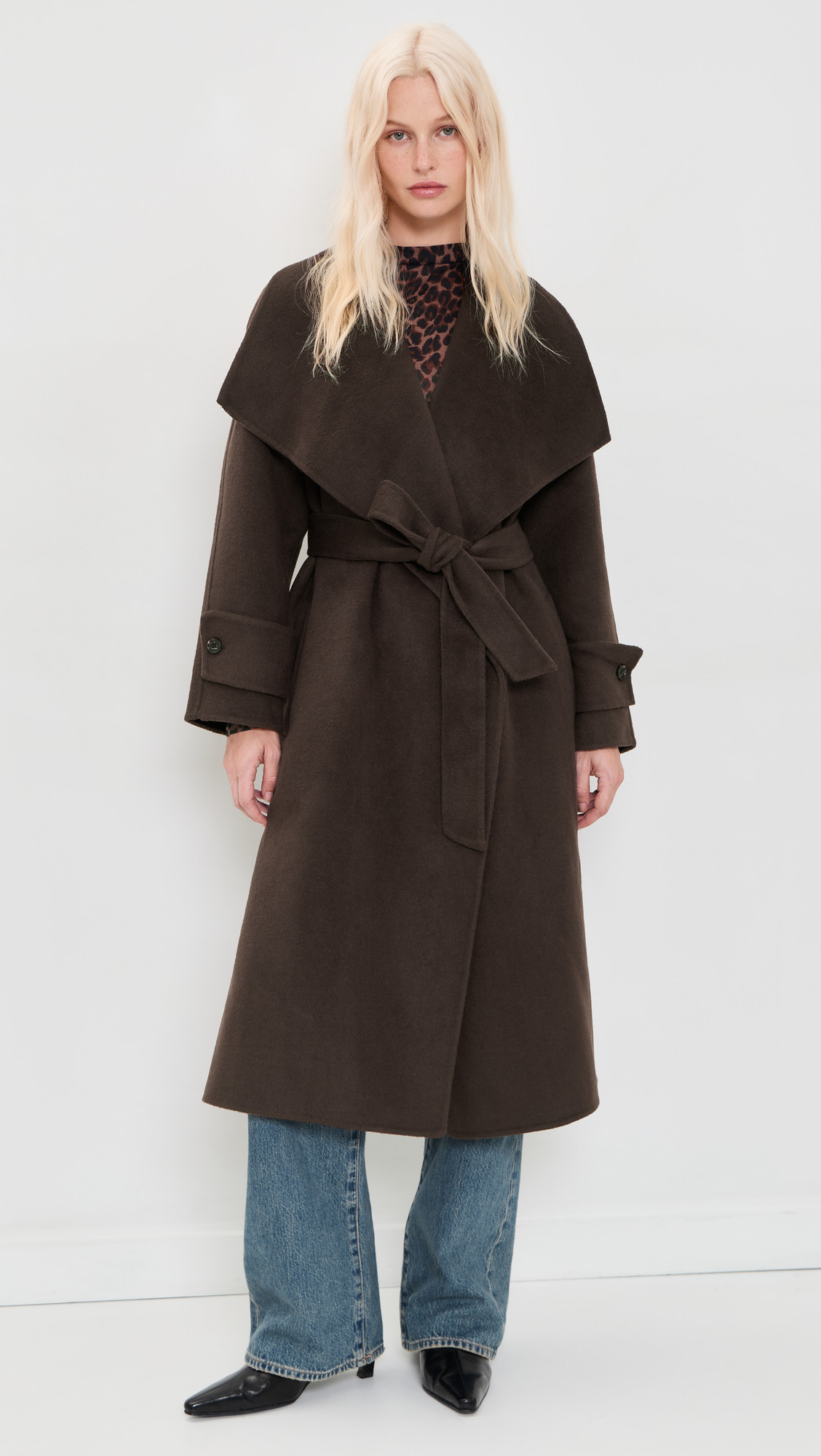 RAILS Celeste Wool Coat Chocolate M | Shopbop