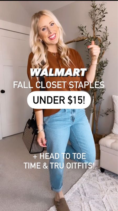 Instagram reel, Walmart fall closer staples under $15, time and tru, Walmart outfit, Walmart fashion, time and tru, fall style 

#LTKSeasonal #LTKfindsunder50 #LTKstyletip