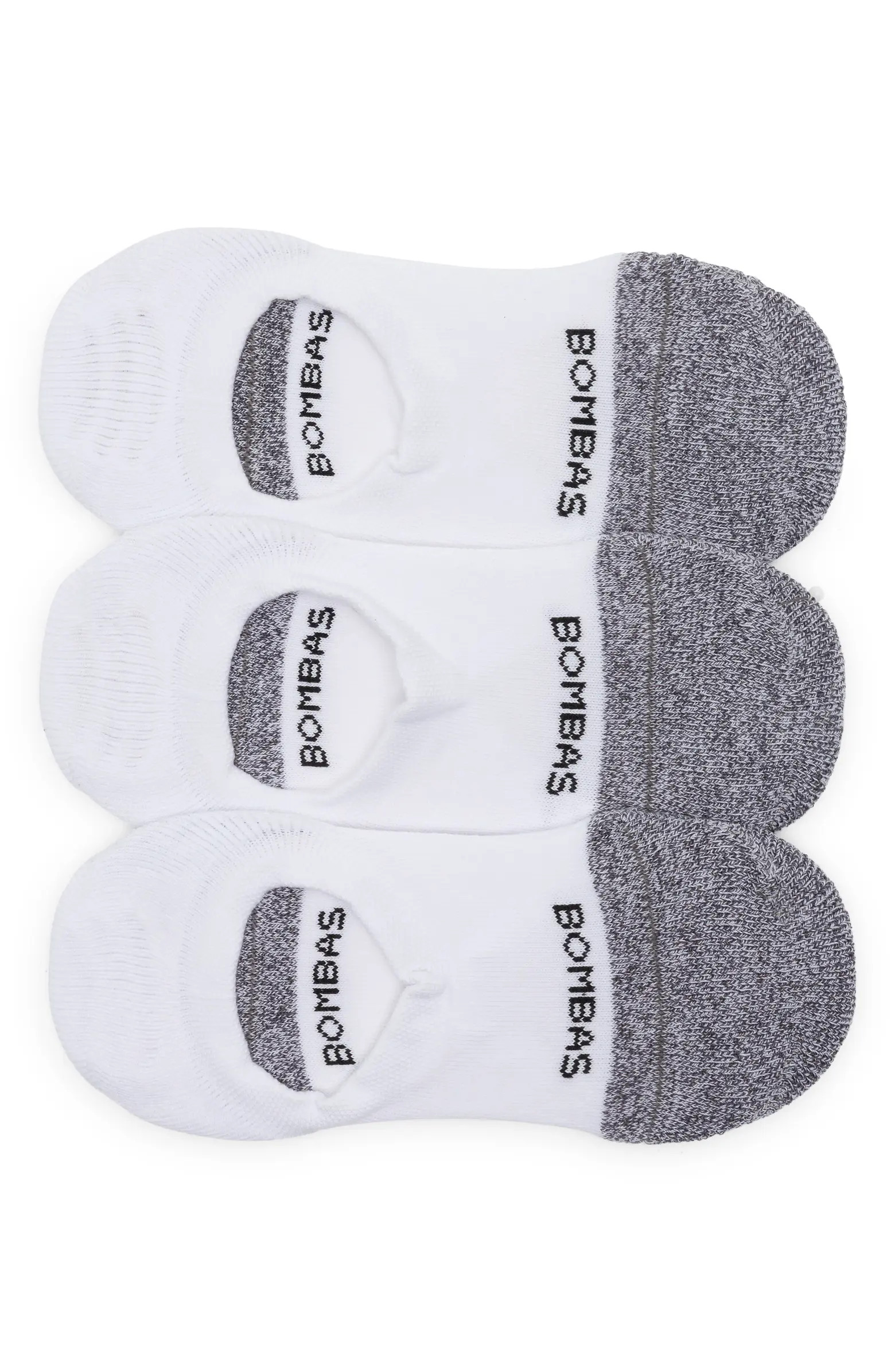 Assorted 3-Pack Cushion No-Show Socks | Nordstrom