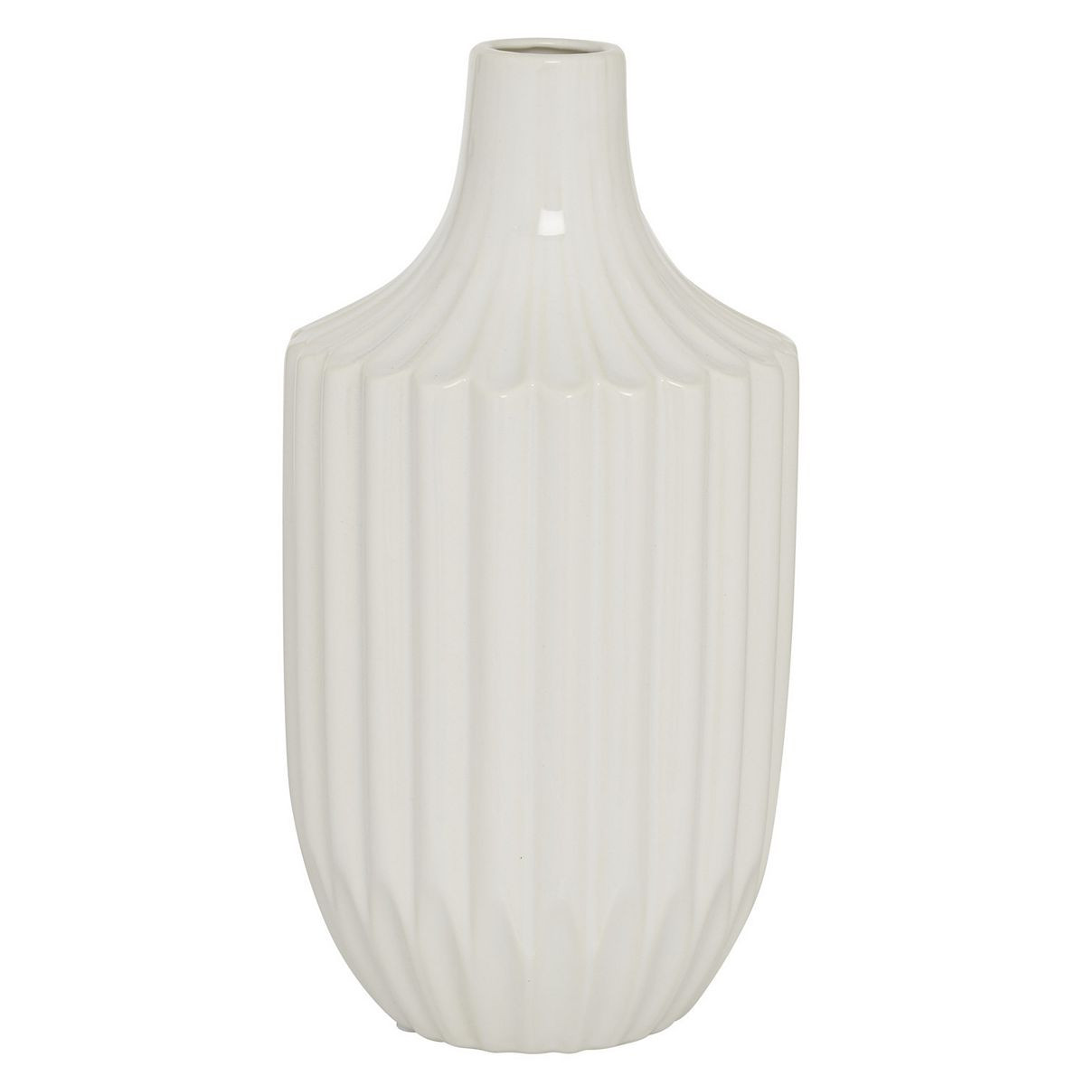 Stella & Eve Modern White Ceramic Vase | Kohl's
