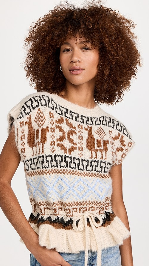 Stella Pardo Nuna Fair Isle Vest | SHOPBOP | Shopbop
