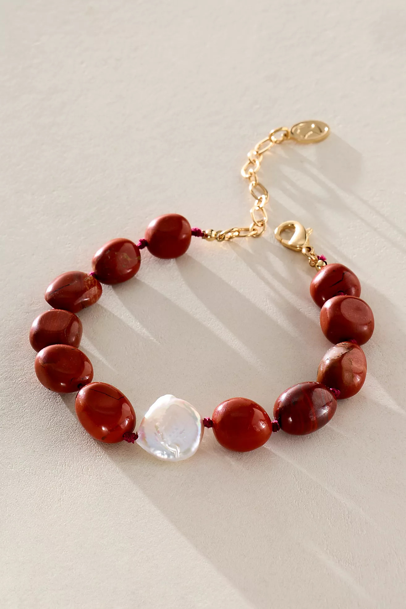 Ariana Ost Ora Semiprecious Stone Beaded Anklet | Free People (Global - UK&FR Excluded)