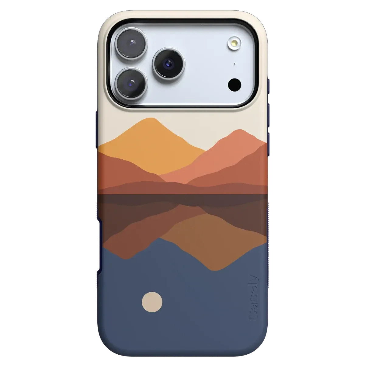 Opposites Attract   Day & Night Colorblock Mountains Case | CASELY