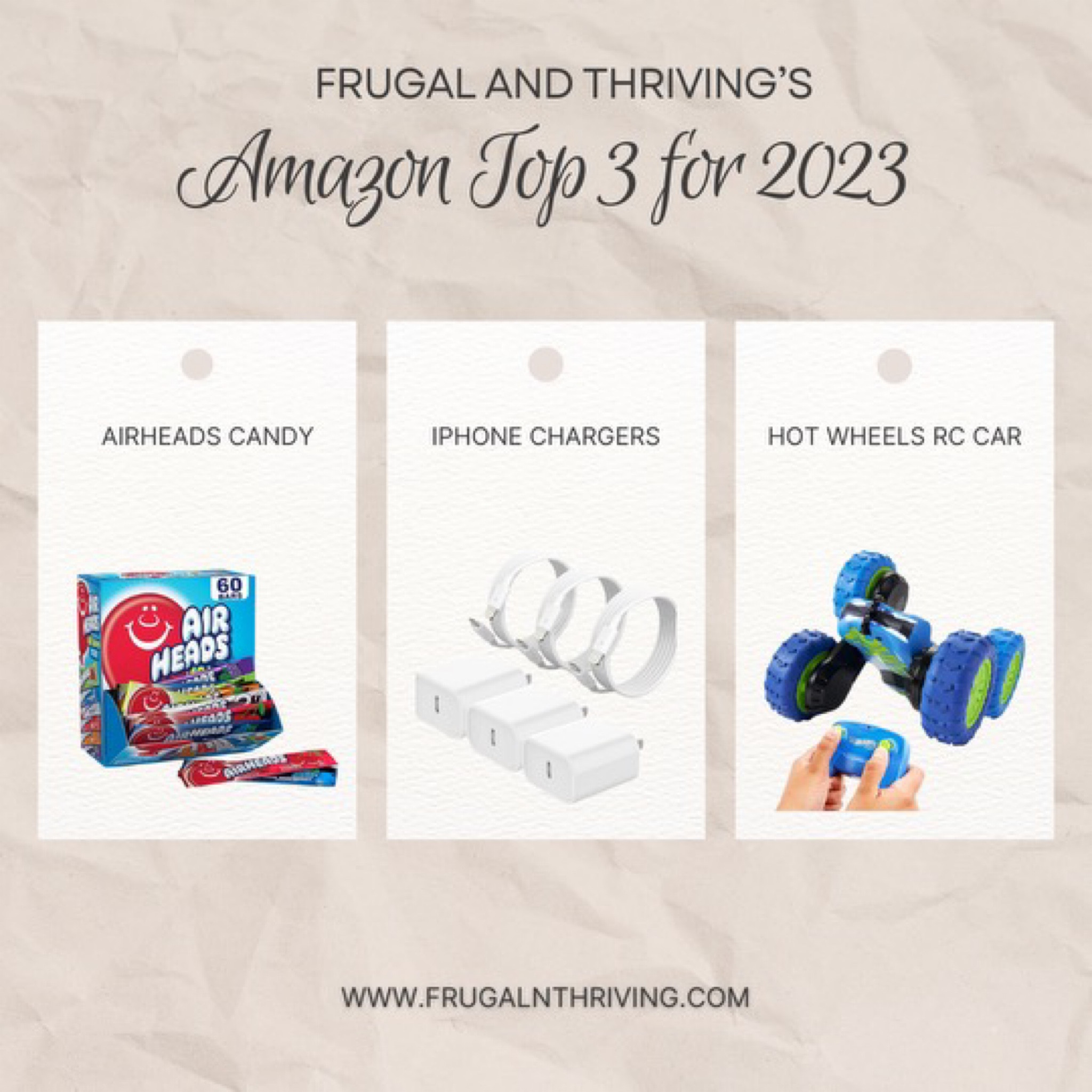The top three purchases from Amazon in 2023 ✨

#amazon #top3

#LTKkids #LTKfindsunder50 #LTKhome