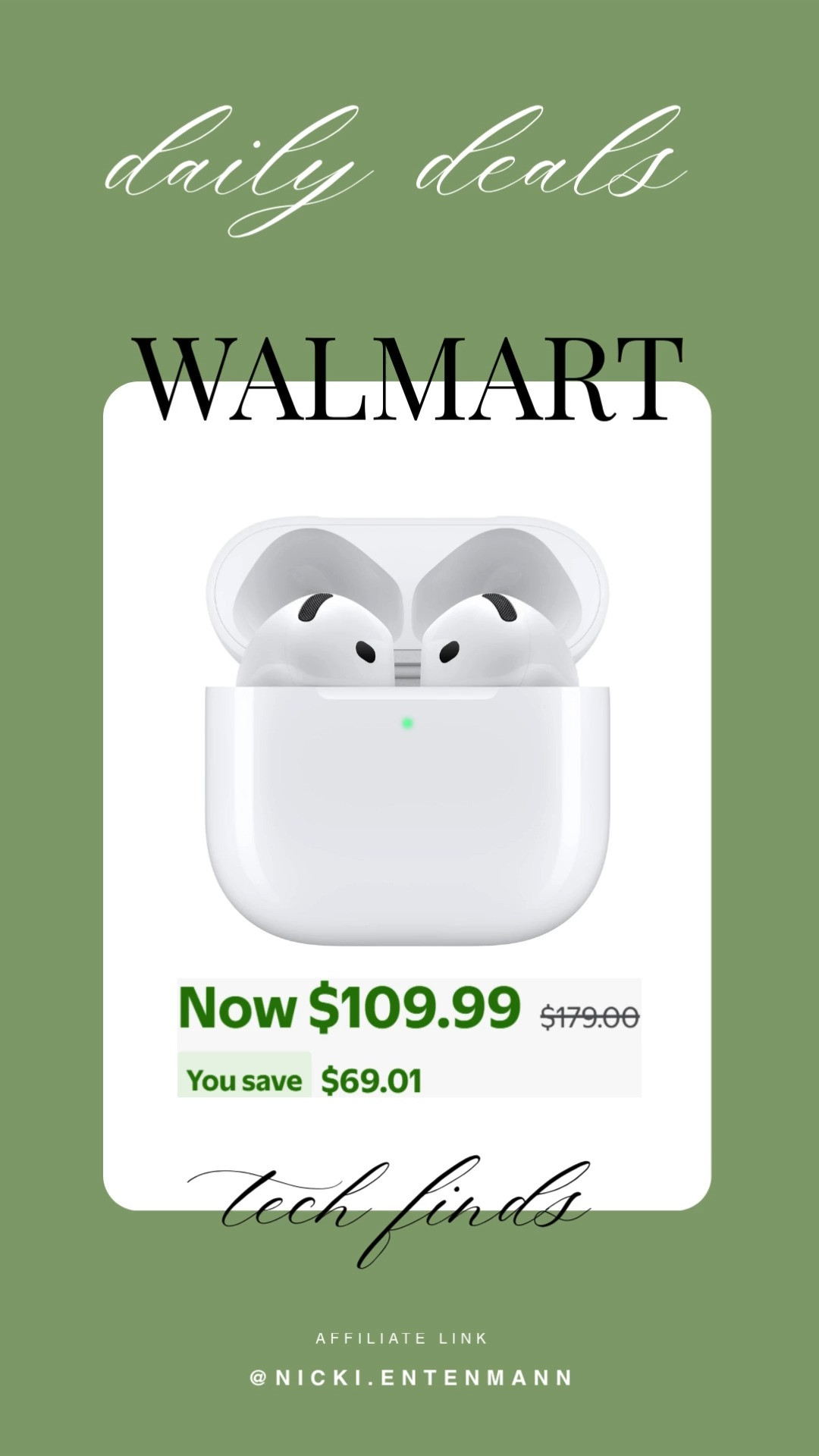 Tiny earbuds, huge vibes AirPods 4 bring crisp tunes, comfy fit and effortless pairing so your feed, runs and coffee dates soundtrack every moment with playful clarity and zero fuss.
#airpods4 #airpods #apple #wirelessearbuds #earbuds #musiclover #commuteessentials #influencerstyle #audiogear #techfashion
 

 #LTKCyberWeek #LTKGiftGuide #LTKTravel