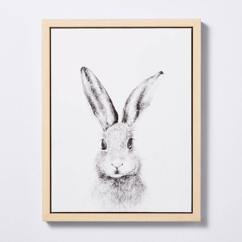 11x14 Framed Canvas Bunny - Cloud Island™ | Target