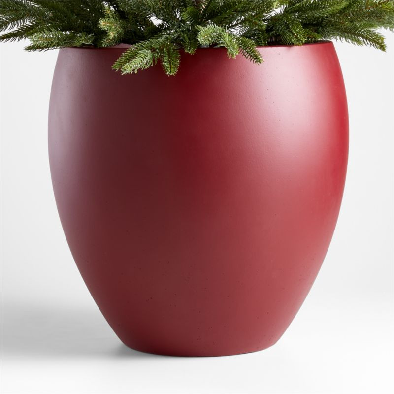 Toolo Red Planter + Reviews | Crate & Barrel | Crate & Barrel