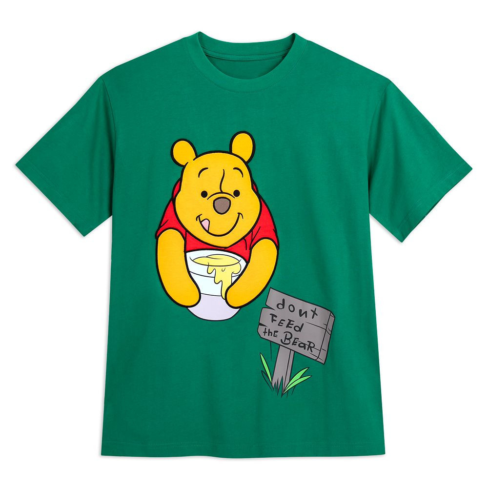 Winnie the Pooh and Rabbit Back to Front T-shirt for Adults | Disney Store