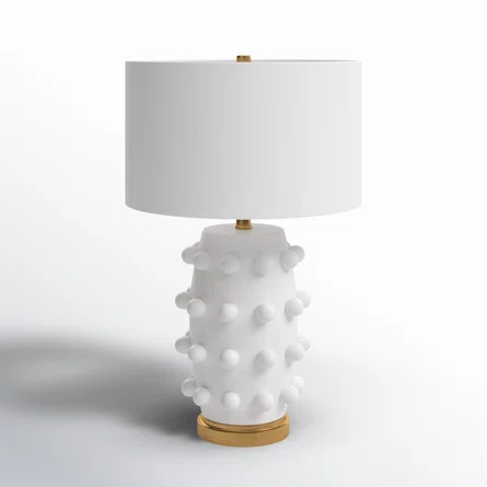 Select Base Finish: Matte White/Gold, $169 | Joss & Main