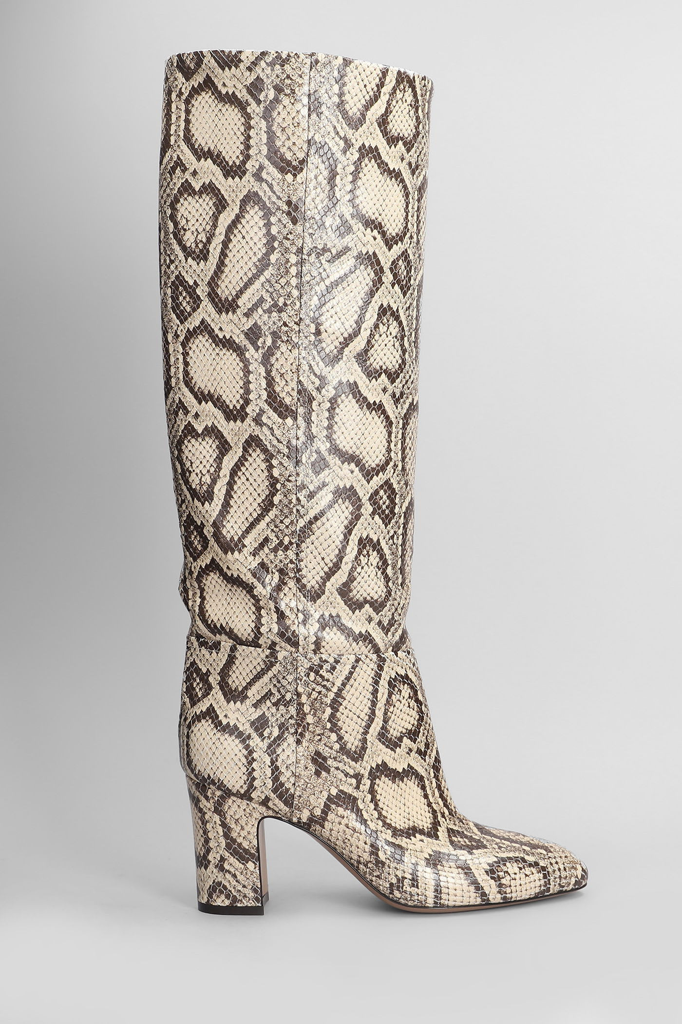 Paris Texas Lavinia Boot 75 High Heels Boots In Python Print Leather | Italist.com US