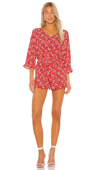 JACK by Steve Madden Make It Easy Romper in Coral | Revolve Clothing (Global)