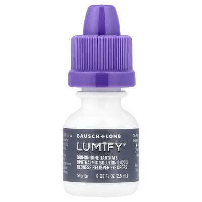Lumify, Redness Reliever Eye Drops, 0.08 fl oz (2.5 ml) | iHerb