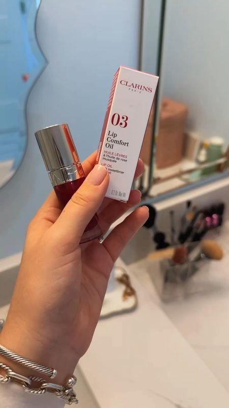 My favorite Clarins lip oil in the shade Cherry! Perfect for a summer lcheer

#LTKBeauty #LTKFindsUnder50 #LTKStyleTip
