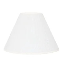 Mainstays 7x18x13" Empire Off-White Pleated Lamp Shade | Walmart (US)
