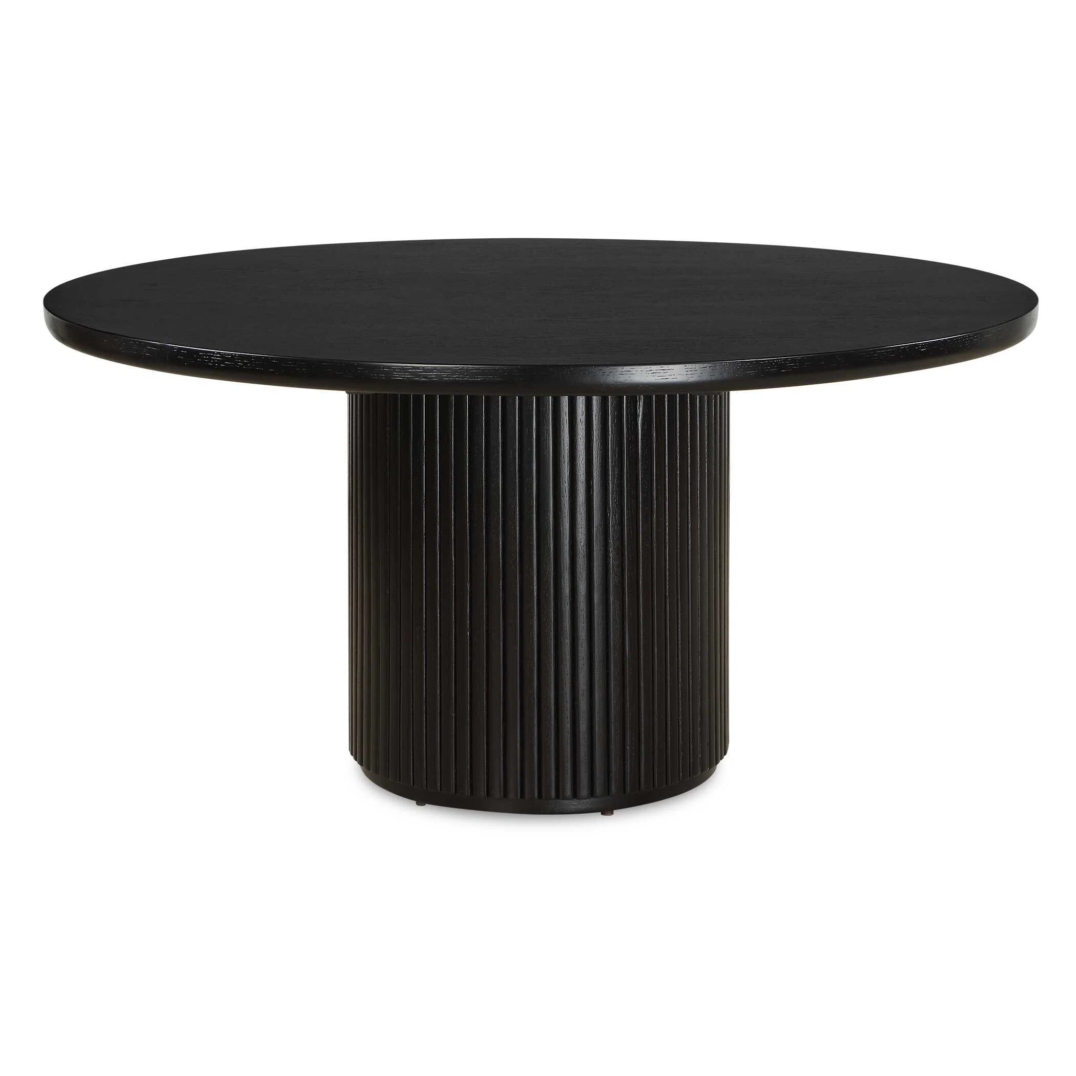 Uttermost Hersch Round Black Dining Table | Wayfair North America