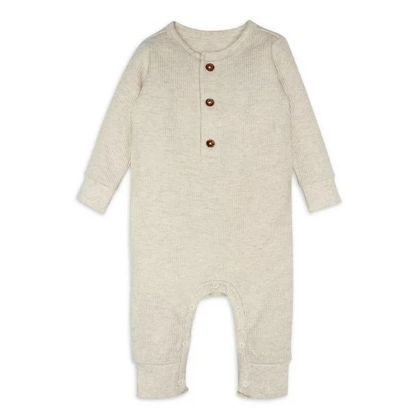 Modern Moments by Gerber Baby Boy or Girl Unisex Romper, Sizes 0/3M-24 Months | Walmart (US)