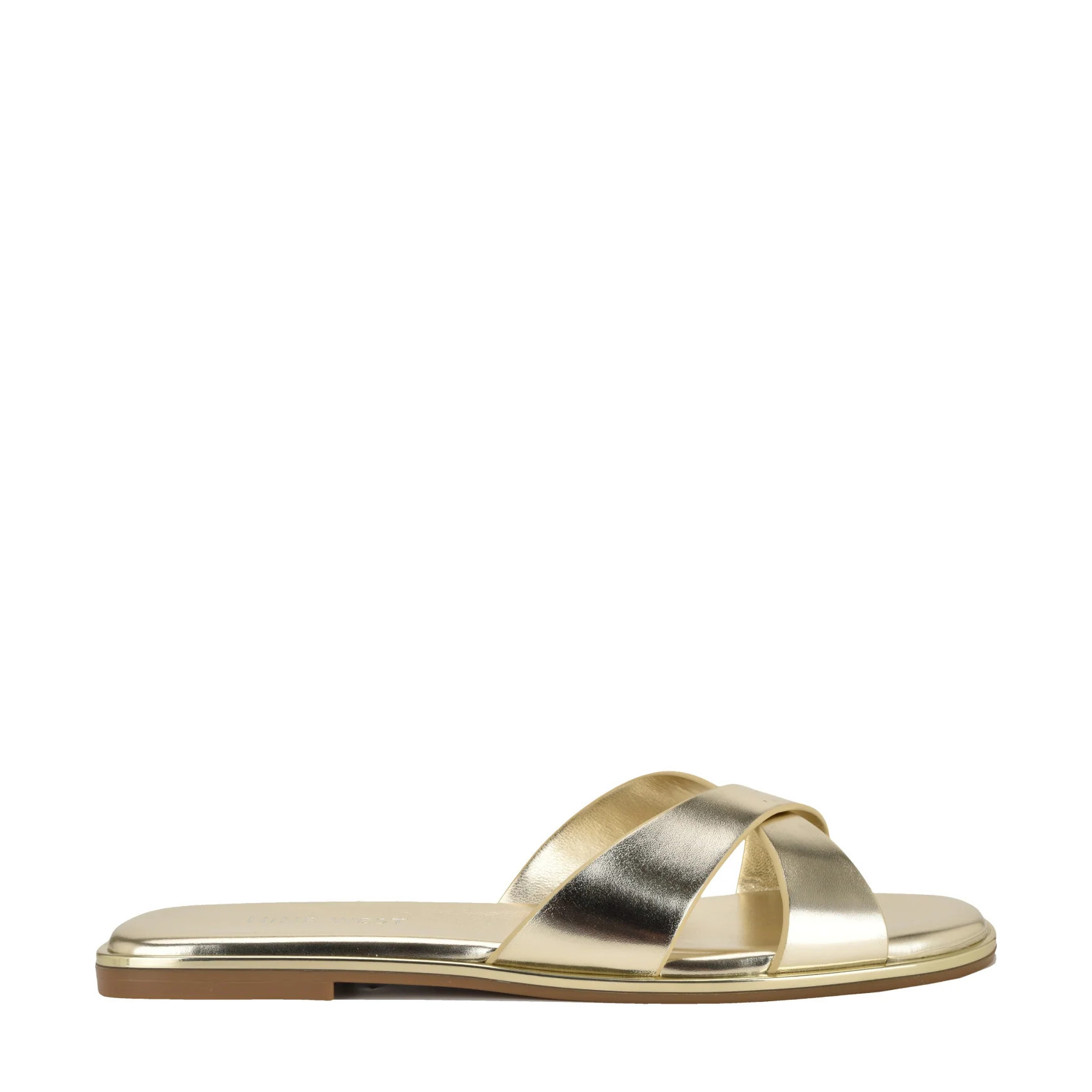 Nine West Women's Edeny Flat Slide Sandals (Size 10) , Medium Width | Nine West (US)