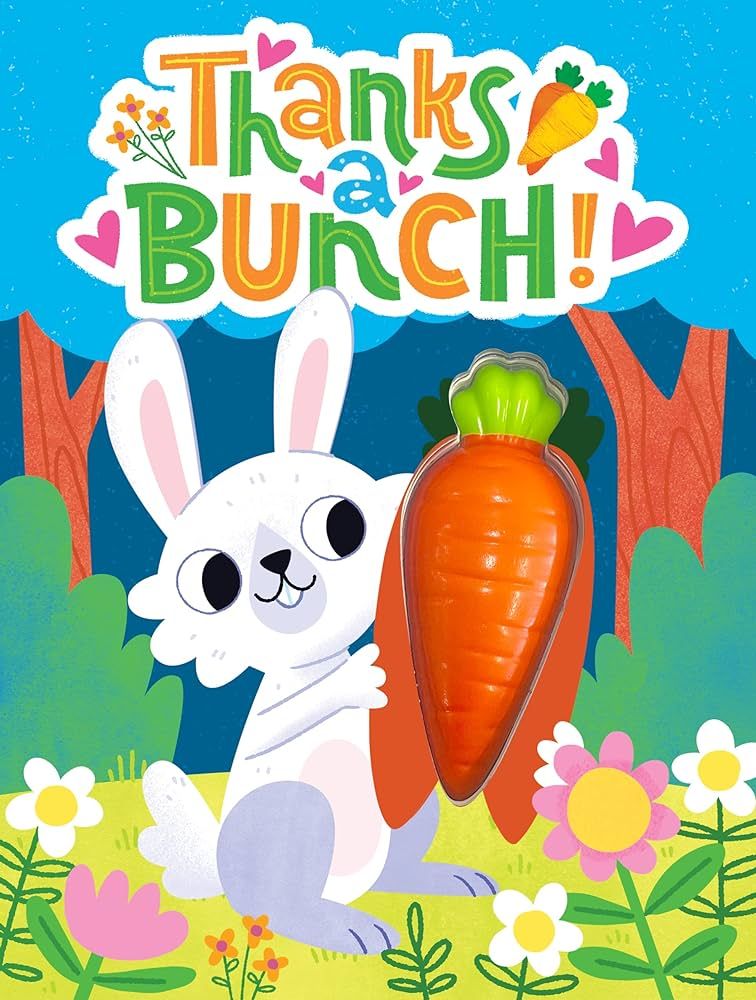 Thanks a Bunch! - Children's Easter Touch and Feel Squishy Foam Sensory Board Book | Amazon (US)