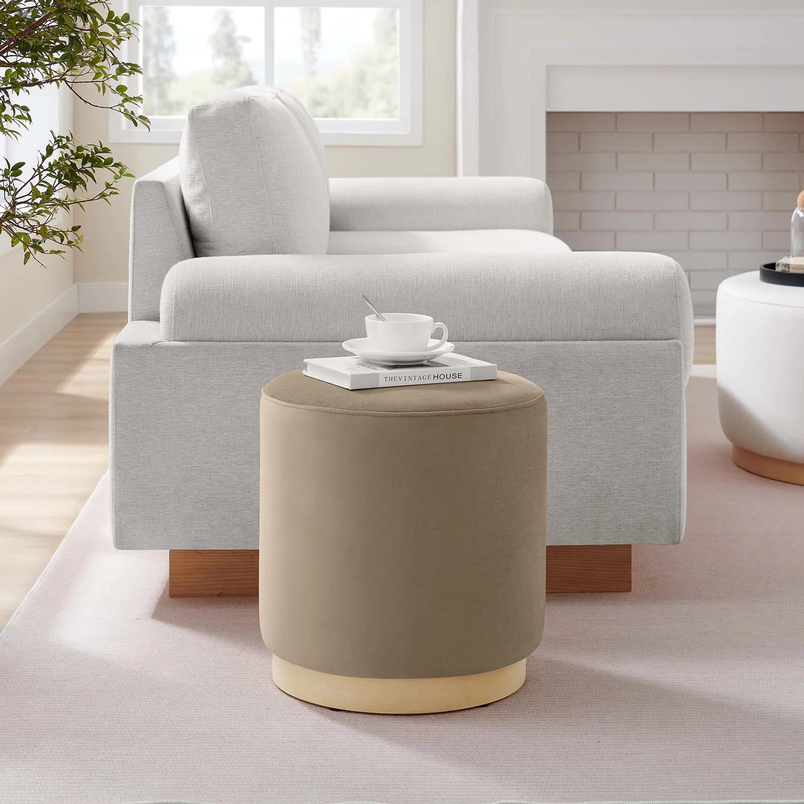 Modway Tilden Upholstered Ottoman | Wayfair North America