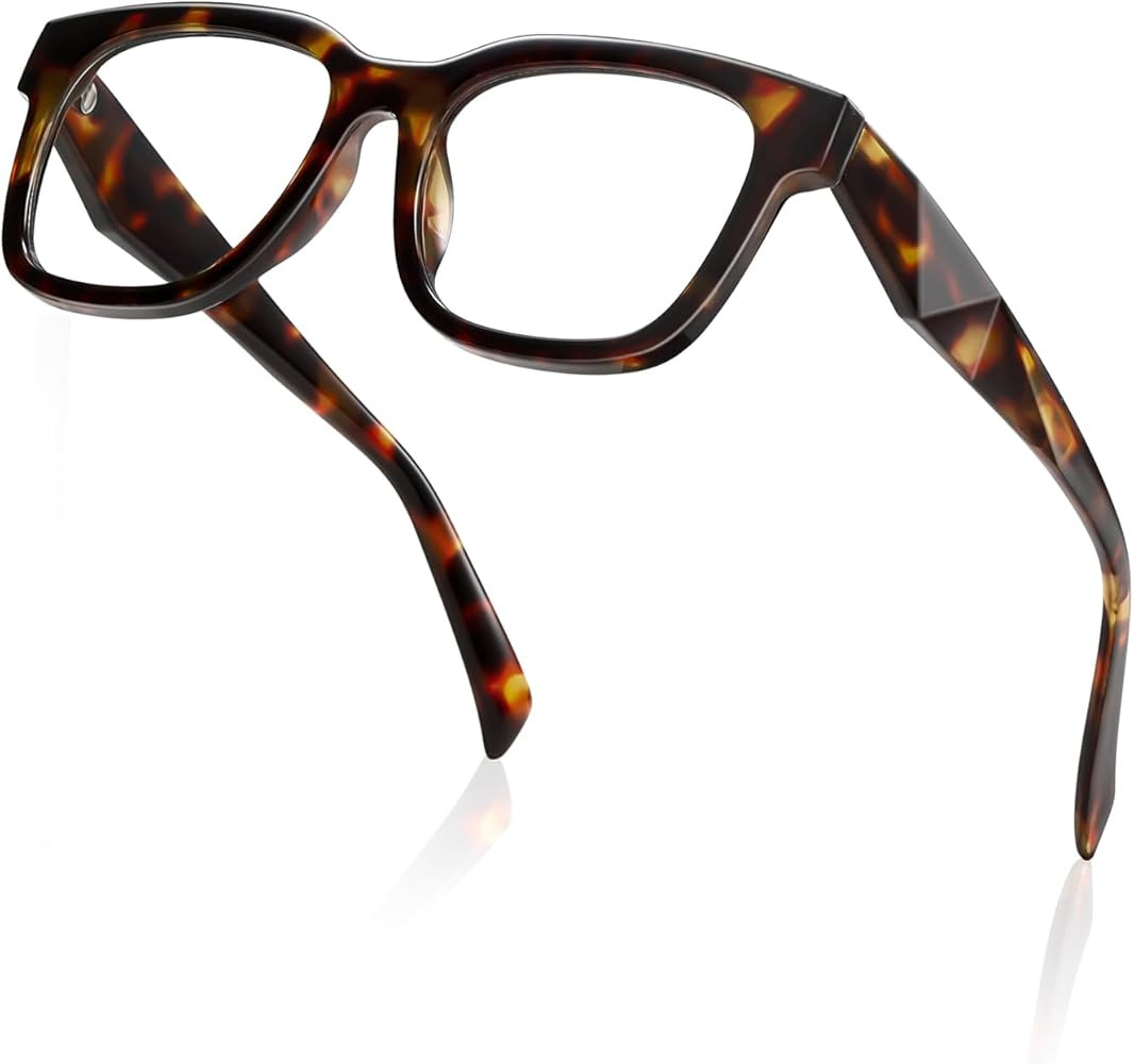 kimorn Blue Light Blocking Glasses,Anti Eyestrain & UV Protection,Square Frame Glasses for Women ... | Amazon (US)