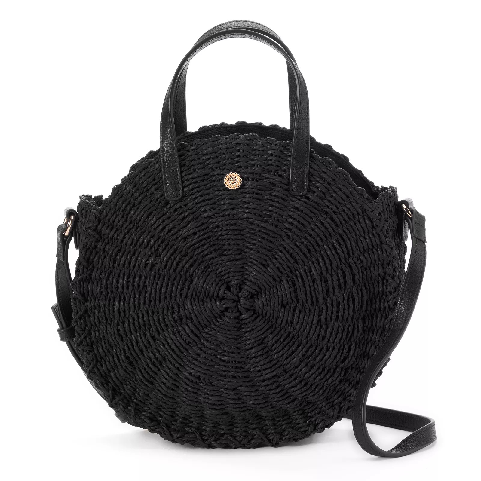 LC Lauren Conrad Cookie Crossbody Bag, Black | Kohl's