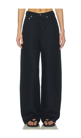 Citizens of Humanity Brynn Drawstring Trouser in Navy. - size 32 | Revolve Clothing (Global)