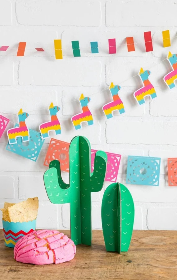 Fiesta Party Mini Banner Set - Fiesta Party Garland - Fiesta Party - My Mind's Eye | Etsy (US)