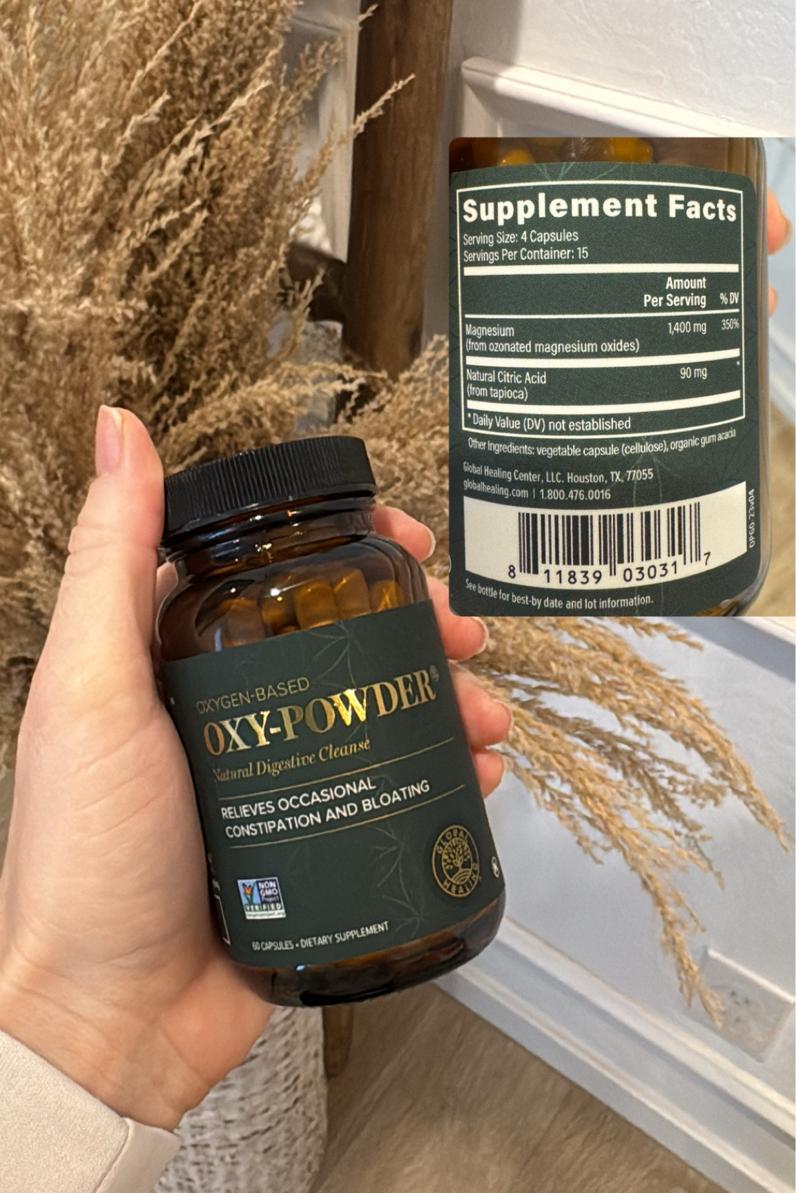 I've been using OxyPowder Natural Digestive Cleanse Capsules for years and can’t recommend them enough! Clean ingredients, better digestion, regular bathroom sessions, and magnesium to help you sleep—all in one. Use code MELISS for 20% off! #globalhealingpartner @globalhealing

#LTKFindsUnder50 #LTKHome #LTKFindsUnder100