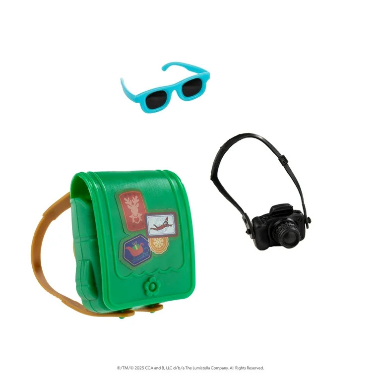 Elf Mates Travel Scene Set – Scout Elf or Elf Mates Accessory with Backpack, Sunglasses, and Ca... | Walmart (US)