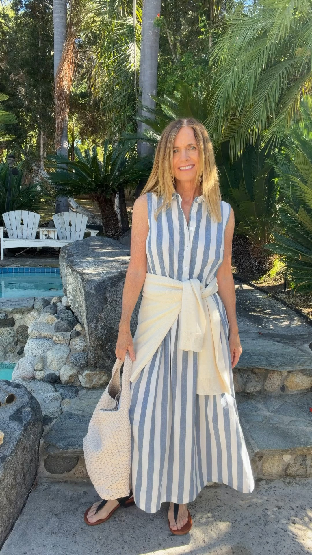 Blue + white stripes for summer? Always. 💙🤍

An easy maxi dress that looks put together with almost no effort. ✨

#LTKTravel #LTKdayinmylife #LTKOver40