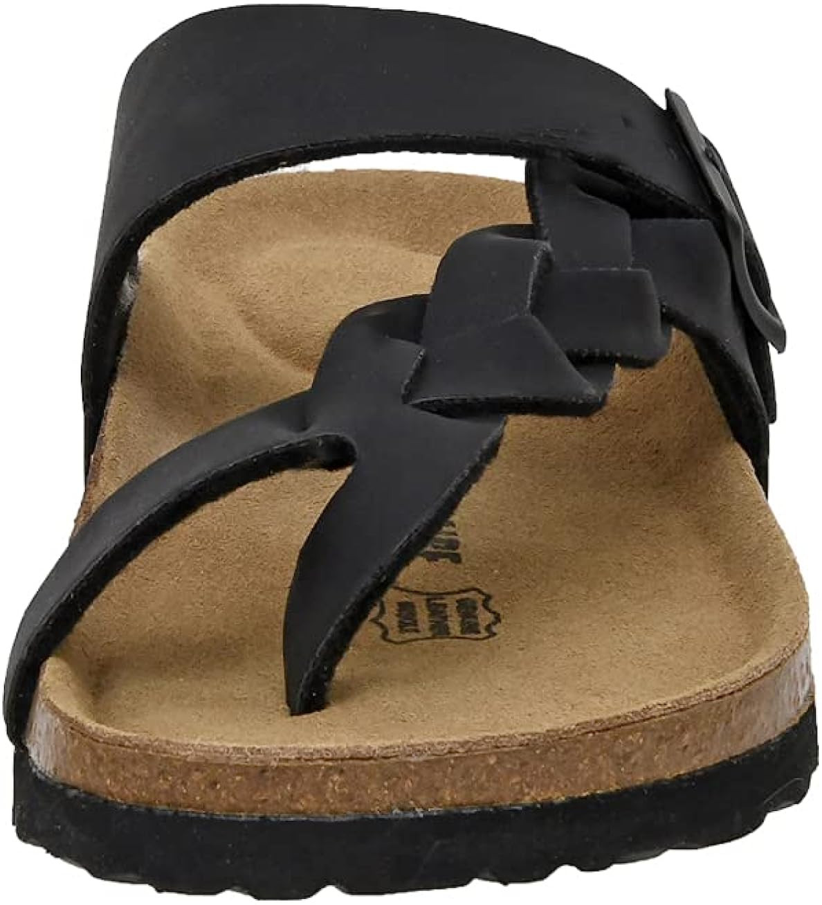 CUSHIONAIRE Women's Libby Cork footbed Sandal with +Comfort and Wide Widths Available, | Amazon (US)