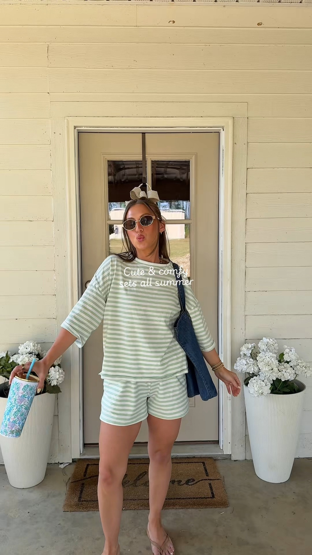 Catch in in a cute 2 piece set all spring and summer #LTKspringfashion LTKmomfashion #LTKmomoutfit