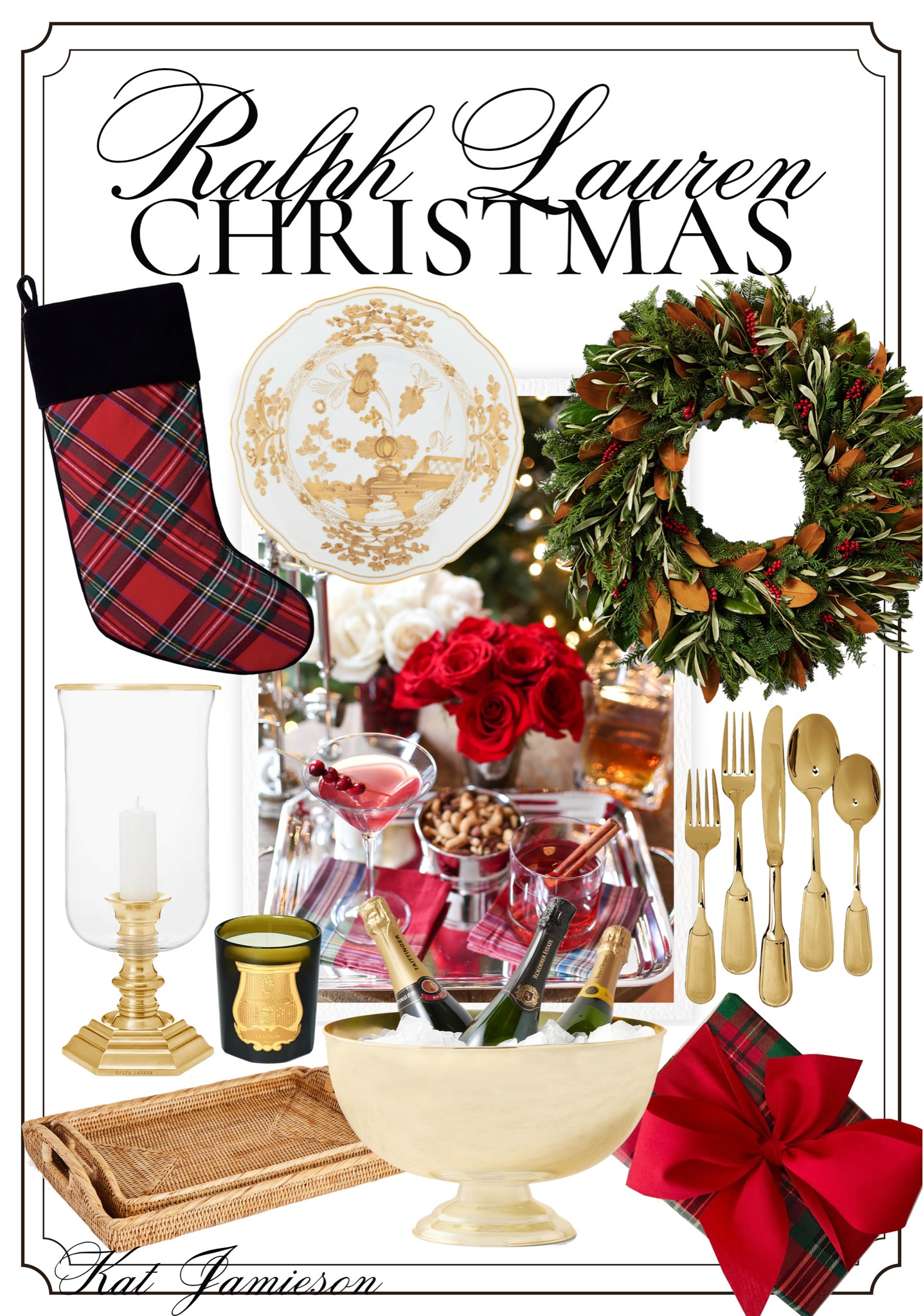 Ralph Lauren Christmas by Kat Jamieson. Home decor, holidays, Christmas. 

#LTKParties #LTKHoliday #LTKHome