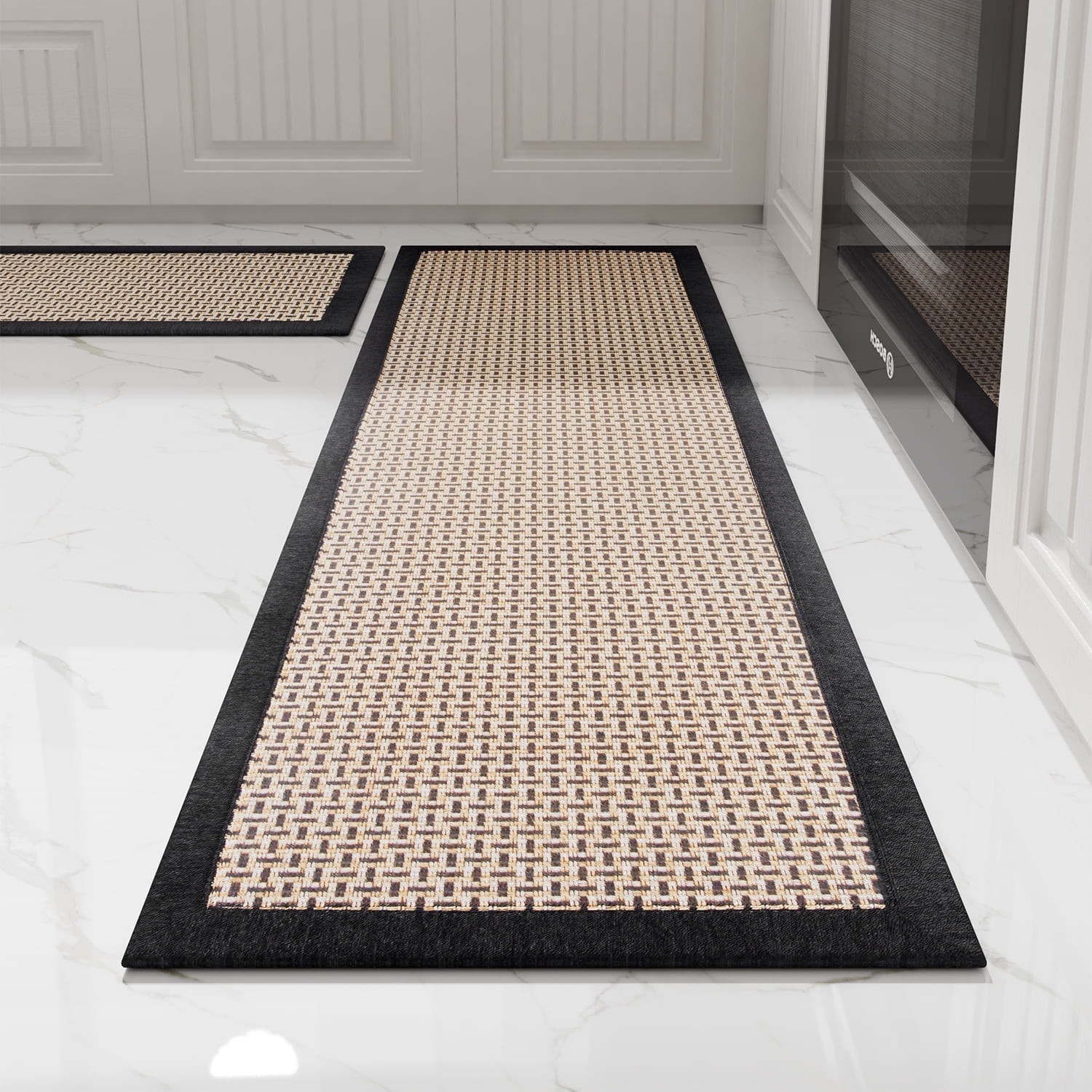 SIXHOME Rug Runner Kitchen Rugs and Mats Sets 20"x32"+20"x71" Non Skid Washable Farmhouse Kitchen... | Walmart (US)