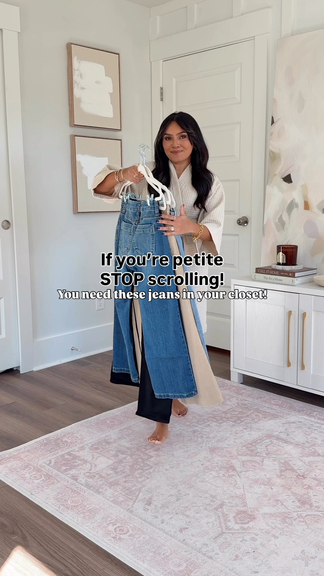 Use code VIP20 for 20% off for a limited time!
For reference: I’m 5’0, 32b bra size, and 2/26 in bottoms, pear shaped. 
*Everything I share is unaltered! TTS means true to size.

**I size down one size in this brand!

White button down size xs TTS
Charlotte high rise wide leg jean size 0 petite - sized down a size
Tan sweater - old, similar linked
 Earth Strata / Off White / Gum sneakers size 6 TTS

Denim button down shirt size xs TTS
Black midrise bootcut jeans size 0 petite - sized down a size
Belt size small TTS
Dark brown boots size 5.5 TTS


Suede blazer size xxs TTS - use code RACHEL15
White sweater - old, similar linked
Meg high rise wide leg jean size 0 petite - sized down a size
Dark brown belt size 27-31”
Dark brown boots size 5.5 TTS


Burgundy sweater size xs petite TTS
White tank size xs petite TTS
Gwen high rise wide leg jeans size 0 petite - sized down a size
Dark brown belt size 27-31”
Maroon sneakers size 6 TTS


#LTKHoliday #LTKSaleAlert #LTKPetite