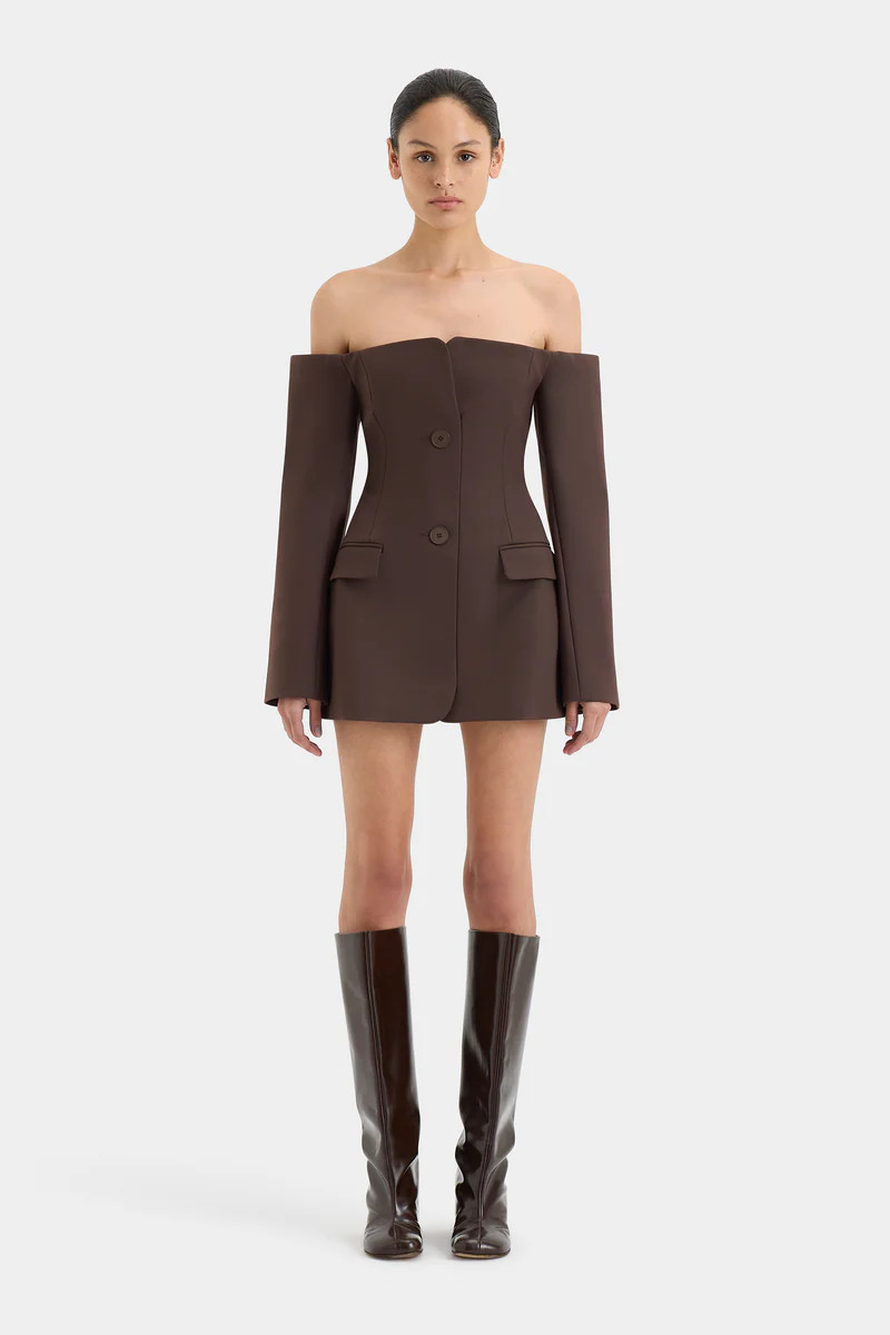 Sandrine Tailored Mini Dress | Sir The Label (ANZ)