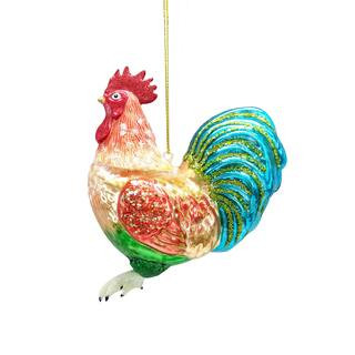 5" Rooster Glass Ornament by Ashland® | Michaels Stores